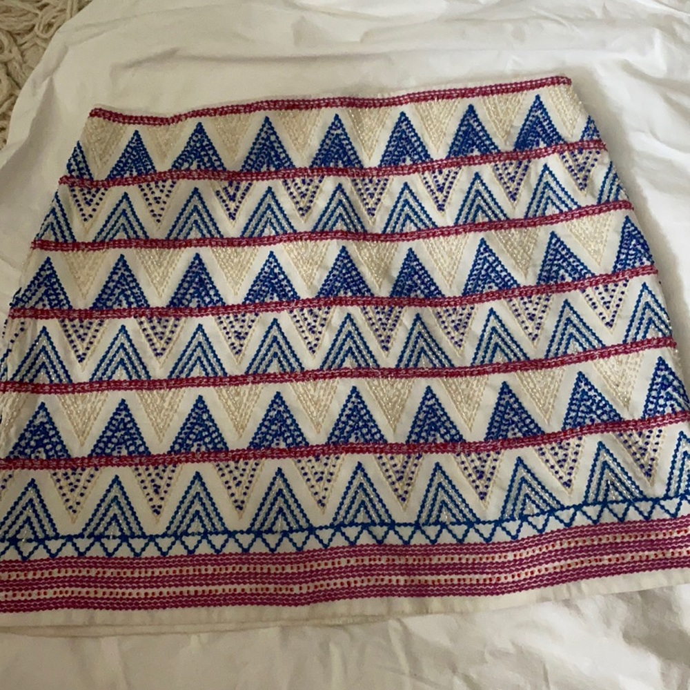 Club Monaco Beaded Skirt